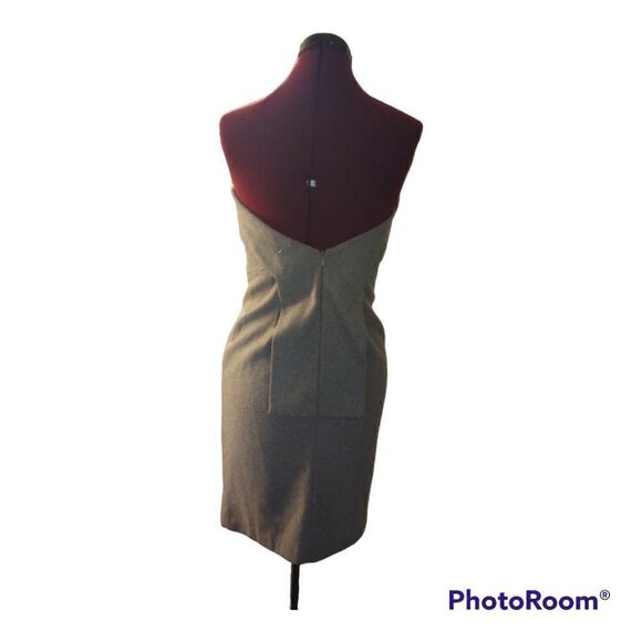 ✨New C.Luce wool strapless bodycon mini - Picture 4 of 12